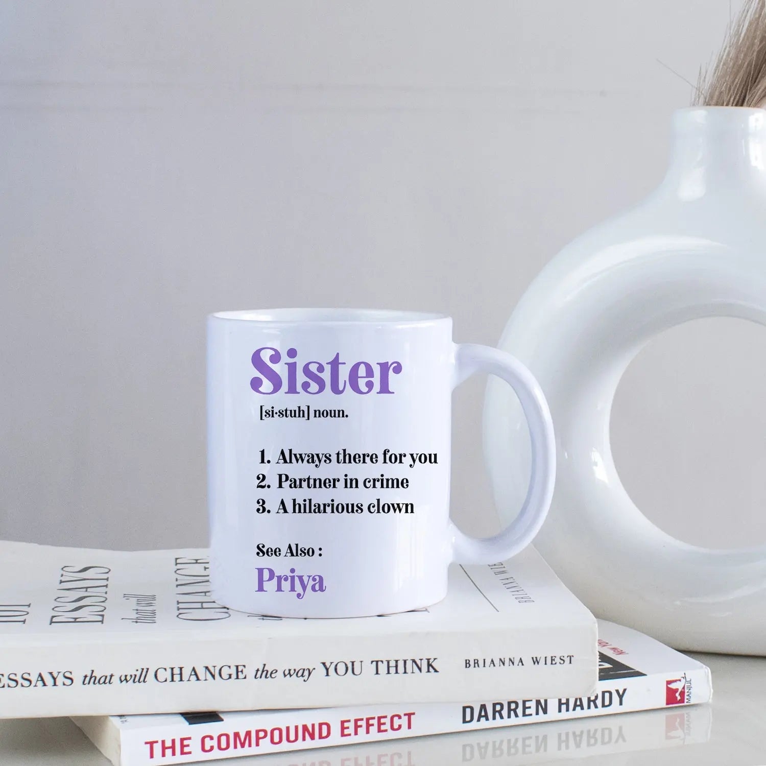 Qualities of Sister Personalized Mug