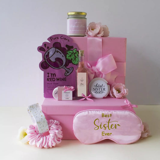 Lovely Pink Gift Box for Sister