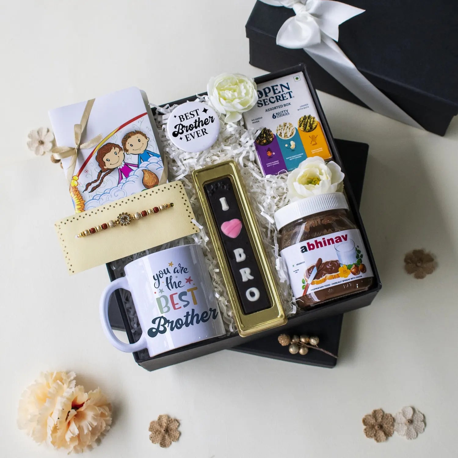 Sweet Rakhi Gift Combo For Brother