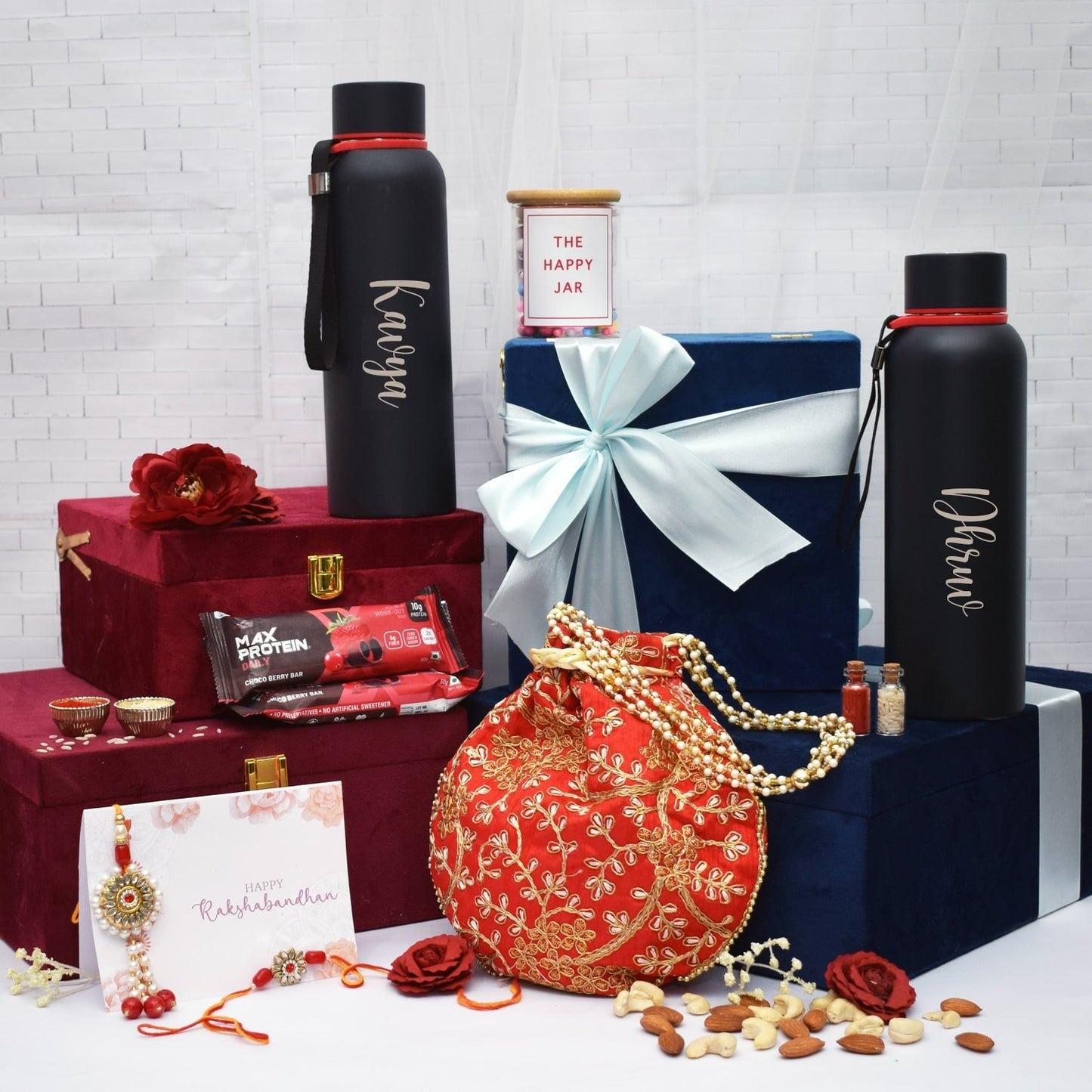 Thoughtful Rakhi Gift Box for Bhaiya Bhabhi