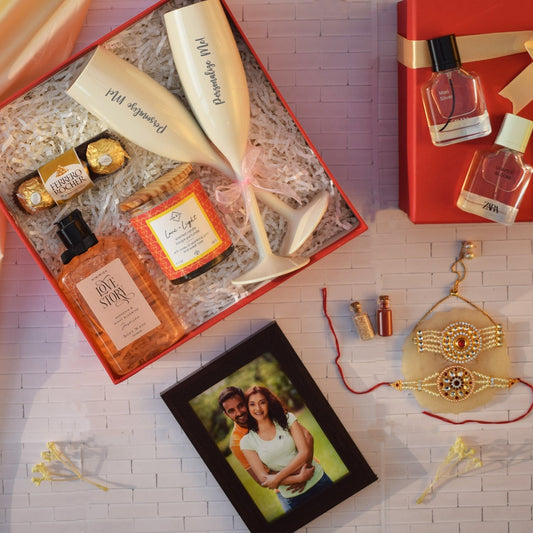 Toast to the Best Couple on Rakhi