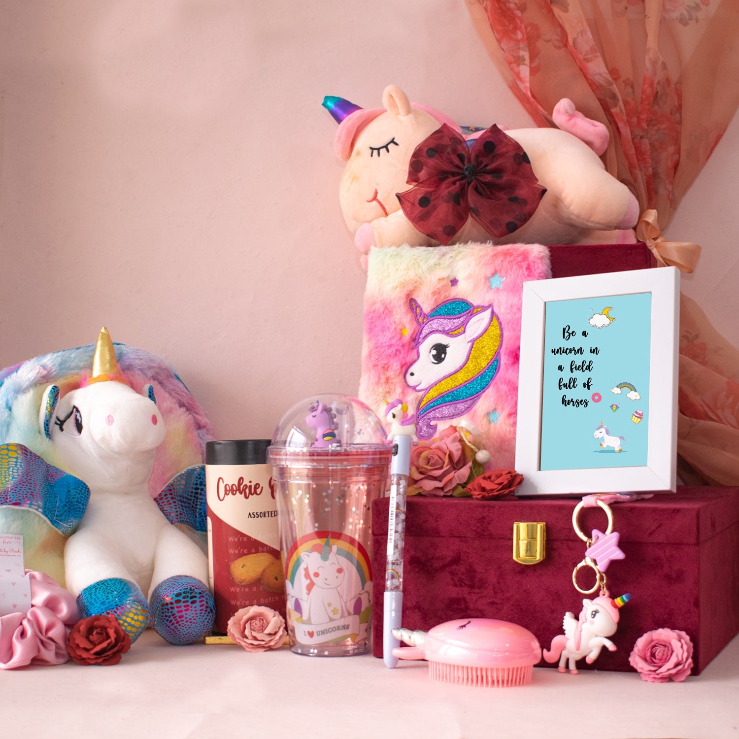 Unicorn Rakhi Gift Hamper For Sister