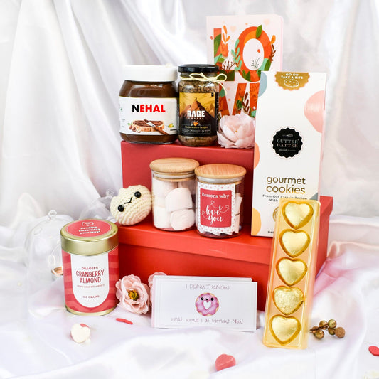 A Foodie's Dream Gift Valentine's Day Hamper