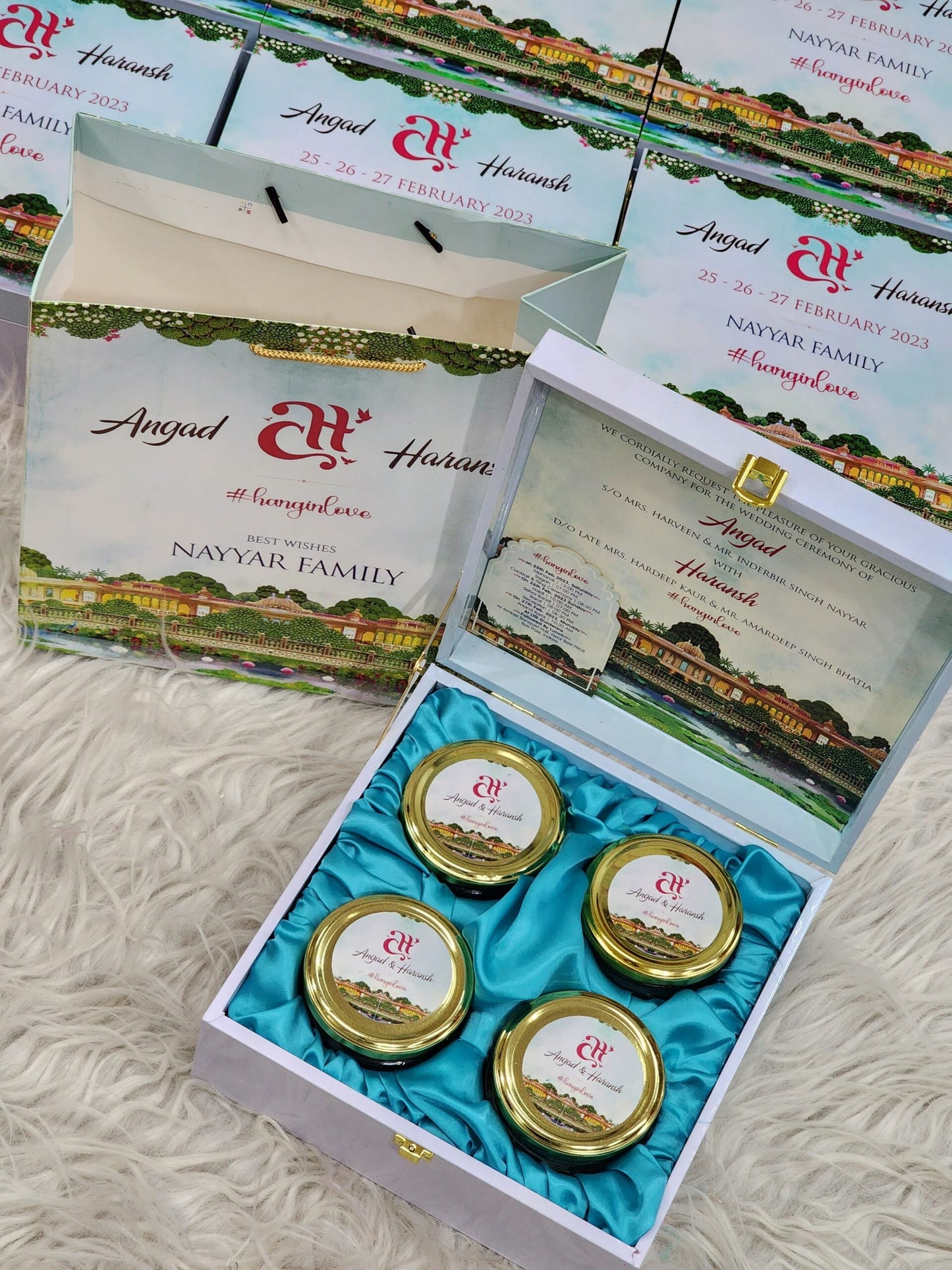 Royal Affair Wedding Invitation Box