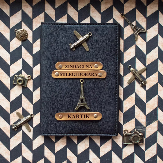 Personalized Passport Cover- Zindagi Na Milegi Dobara