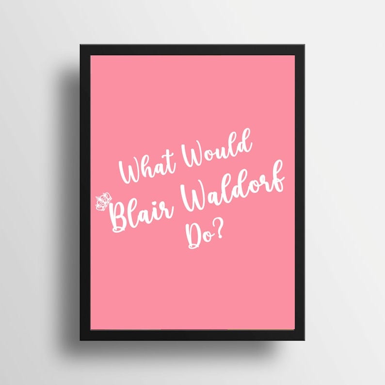 Blair Waldorf Frame