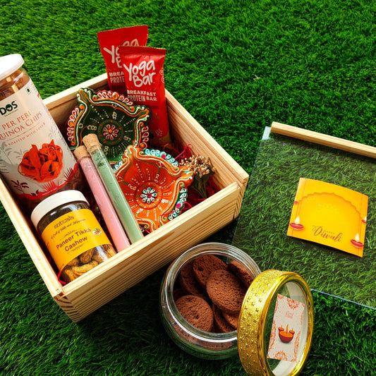 Healthilicious Diwali Pinewood Hamper