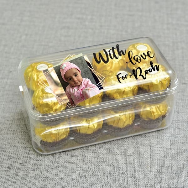 Personalized Ferrero Rocher Box