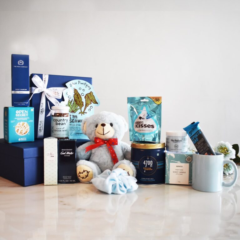 Make Your Own Blue Gift Box 2 min