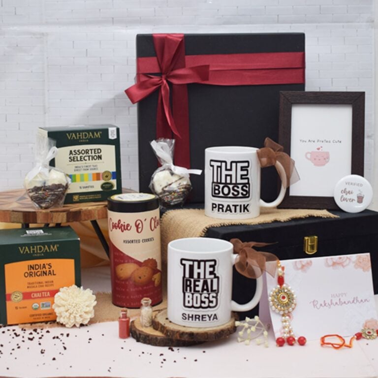 Cup of Tea Gift Box for Bhaiya Bhabhi