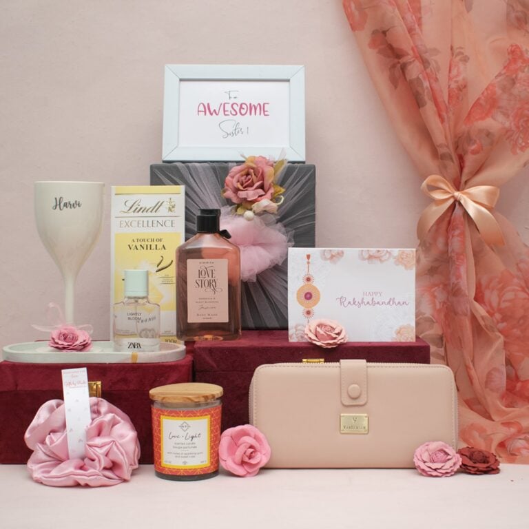 Premium Wine Lover Gift Hamper For Sister