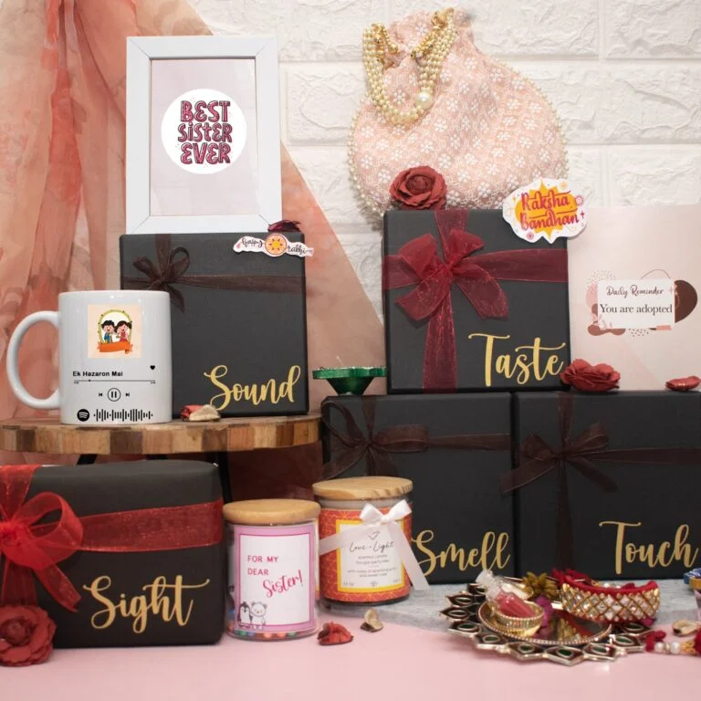 Five Senses Rakhi Gift For Sister