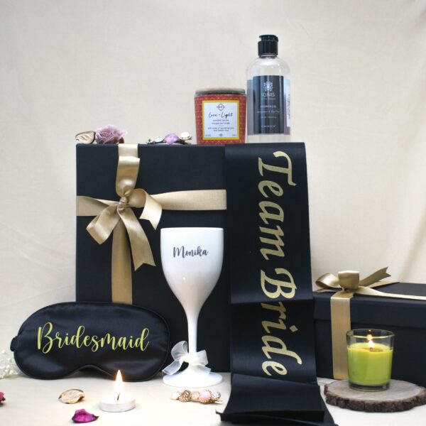 Hair Up Wine Down Gift Box