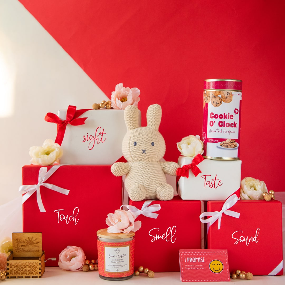 Five Senses Valentine Gift For Wife Girlfriend Gifts By Rashi