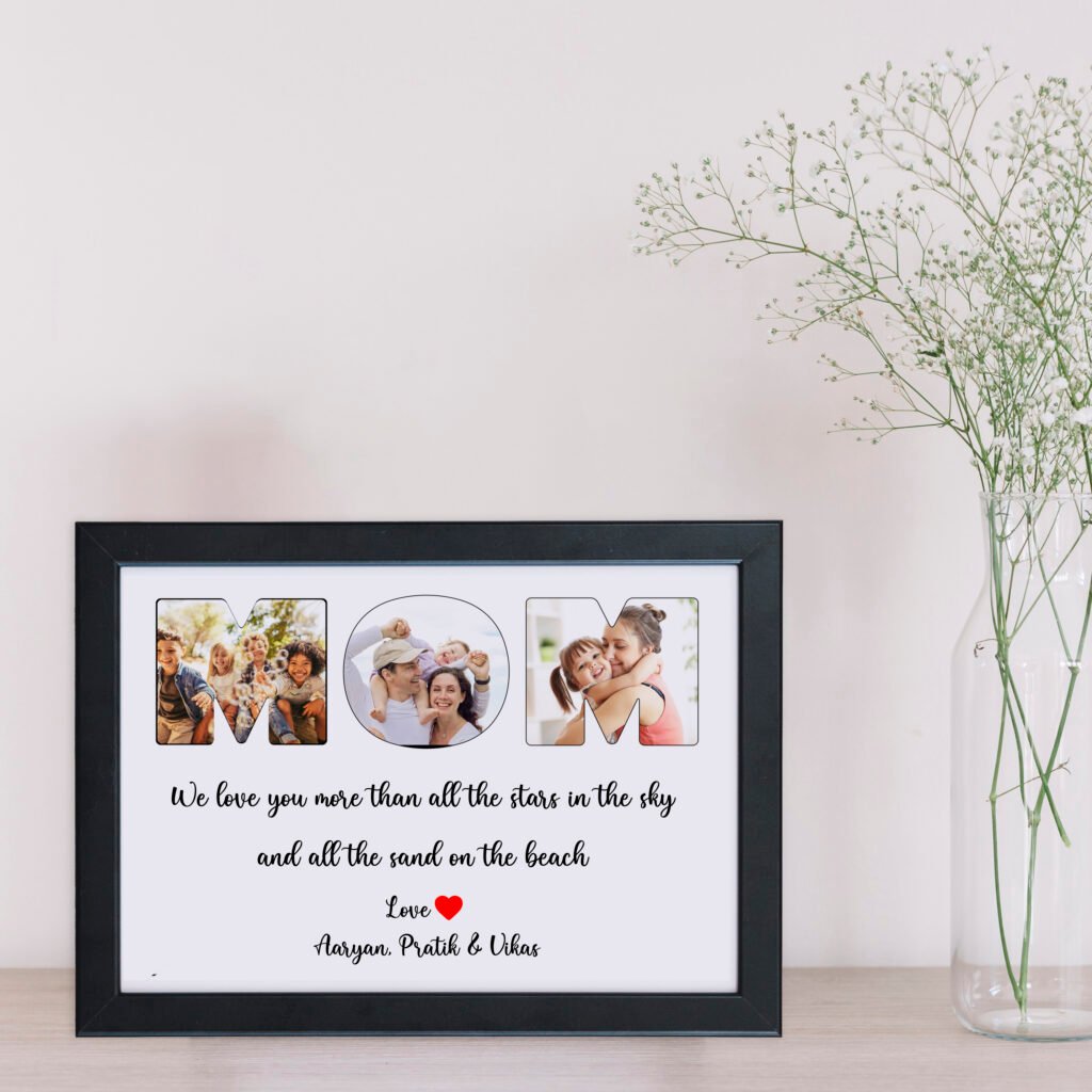 Customized Photo Frame For MOM Gifts By Rashi