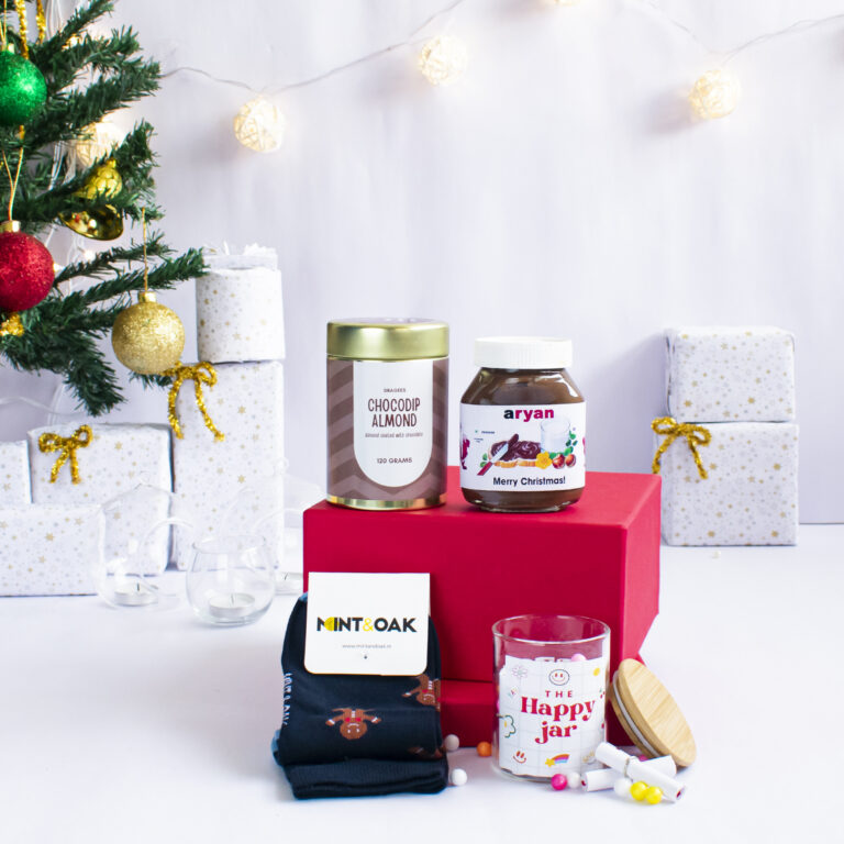 Happy Holidays Mini Gift Box
