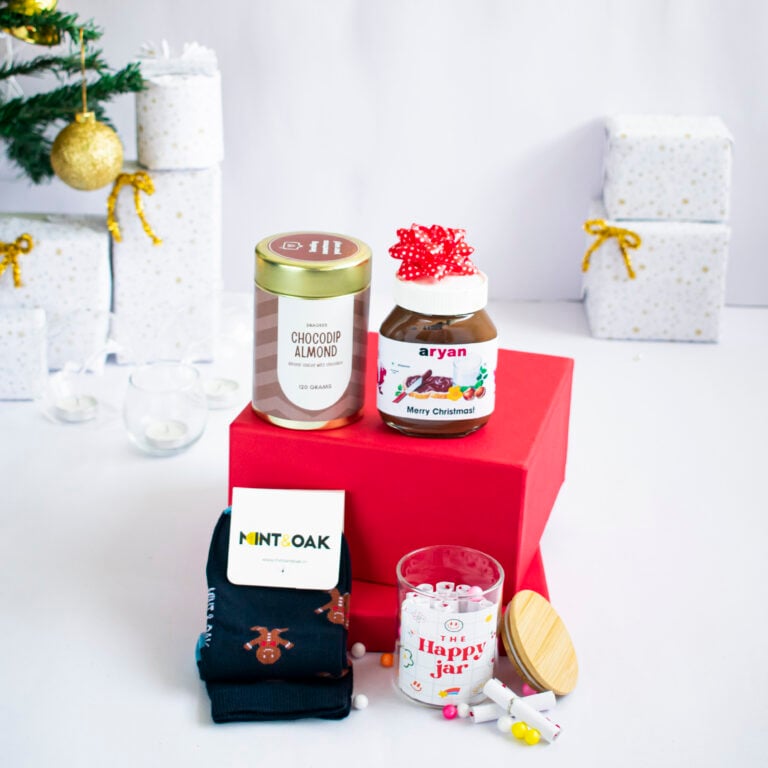 Happy Holidays Mini Gift Box