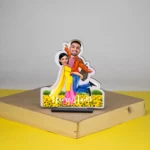 Filmy Couple – Personalized Bollywood Pose Caricature