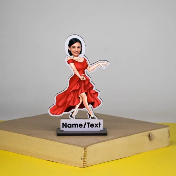 Party Vibes – Glamorous Lady Caricature
