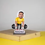Gym Bro Goals – Customized Workout Caricature