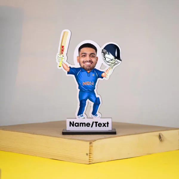 Cricket Champ Acrylic Caricature